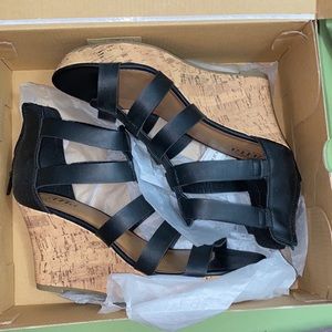 A. N. A Massey Black Wedge size 9 NEW IN BOX NEVER WORN